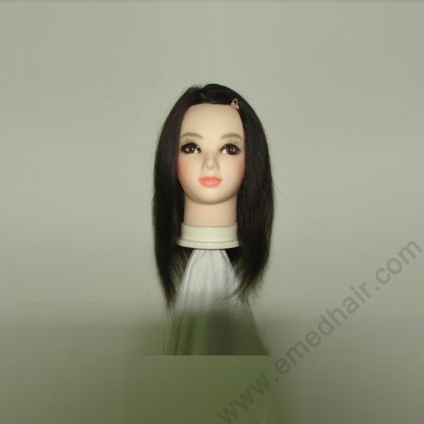 afro training mannequin head